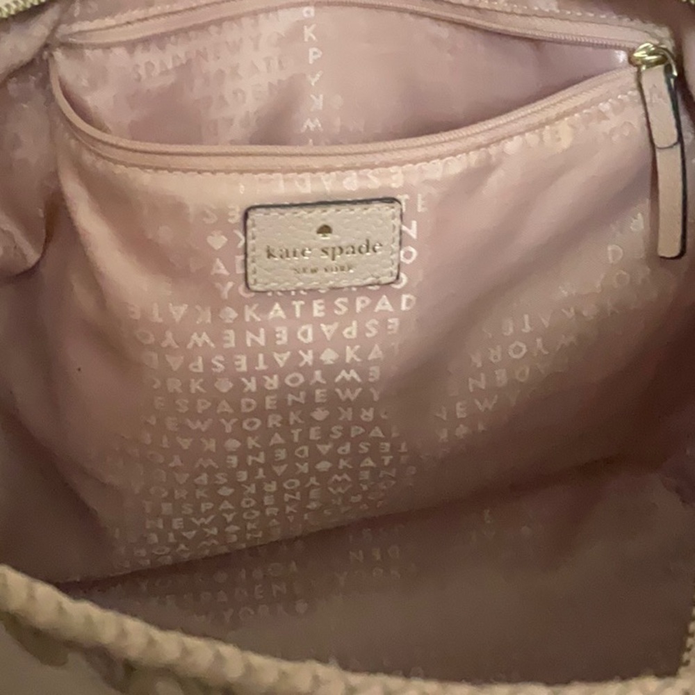 Kate Spade Well Street Cienne Blush Pink Tote Bag - Picture 15 of 16
